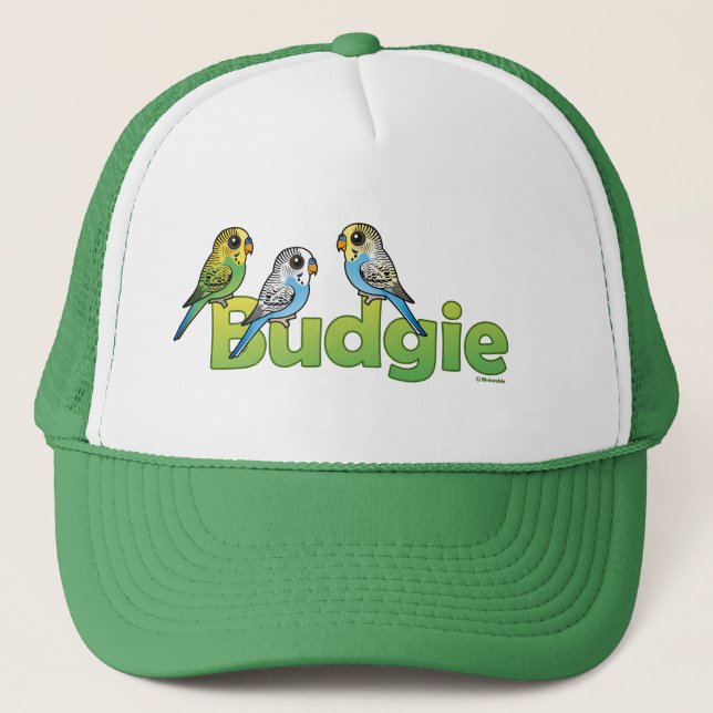BUDGIE TRUCKERKAPPE (Vorderseite)