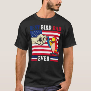 Budgie Vater Bird Pater Animal Enthusiasten Bird T T-Shirt