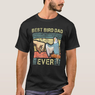 Budgie Vater Bird Pater Animal Enthusiasten Bird T T-Shirt