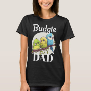Budgie Vater Budgerigar Parakeet Bird Pullover Hoo