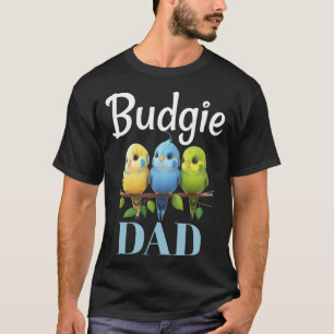 Budgie Vater Budgerigar Parakeet Bird Pullover Hoo