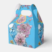 Budgie Wedding Cake Gevor Box Blue Rose