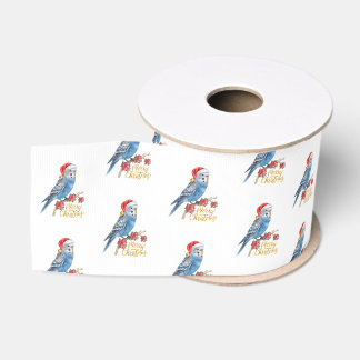 Budgie Weihnachten Ripsband