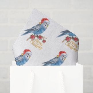 Budgie Weihnachten Seidenpapier