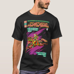 BudgieComic Book Cover Stil T-Shirt