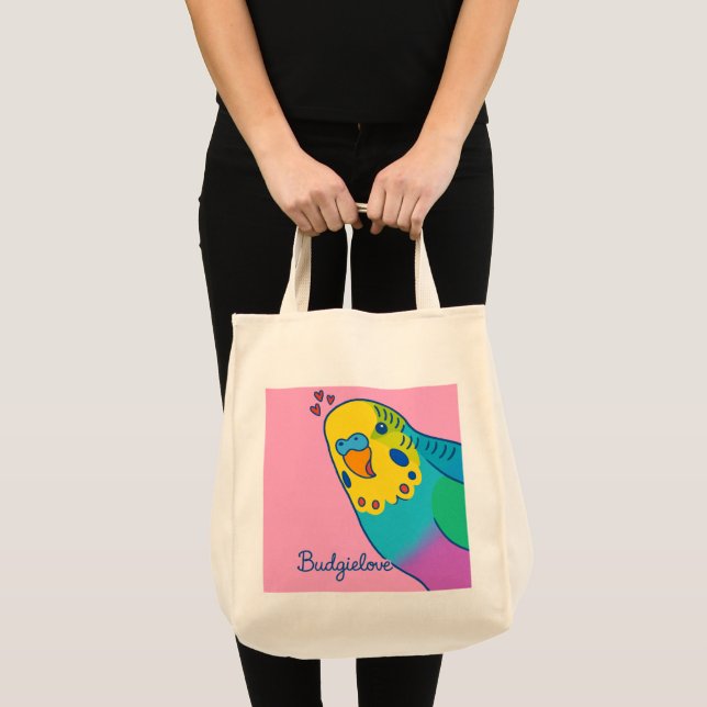 Budgielove Einkaufstasche  (Vorderseite (Produkt))