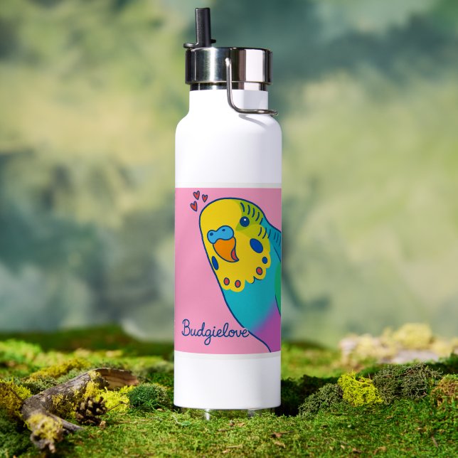 Budgielove Hydration - water bottle  Trinkflasche ( Außenbereich (gedreht))