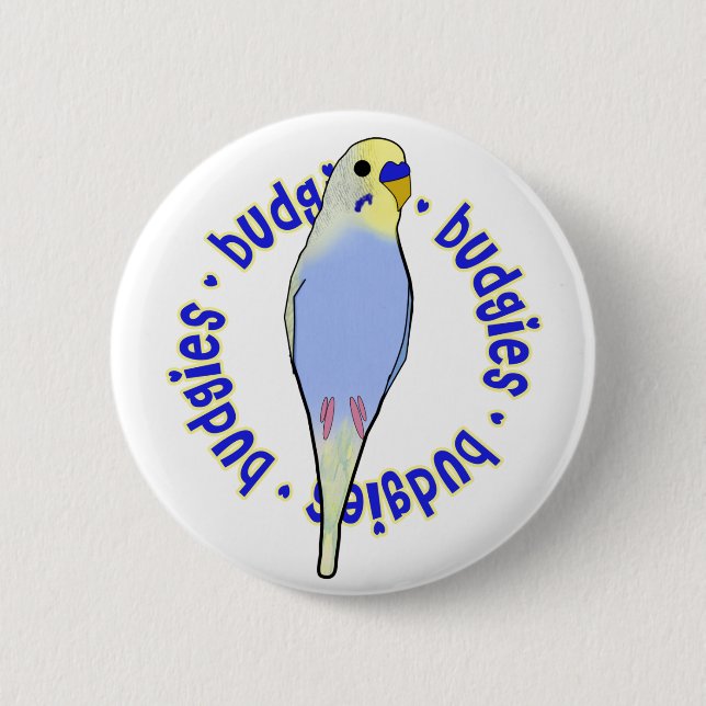 Budgies Abzeichen Button (Vorderseite)