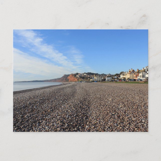 Budleigh Salterton Postkarte (Vorderseite)