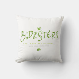 Budzsters-Logo Kissen