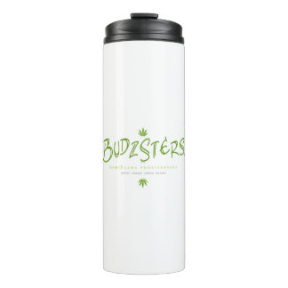 Budzsters-Logo Thermosbecher