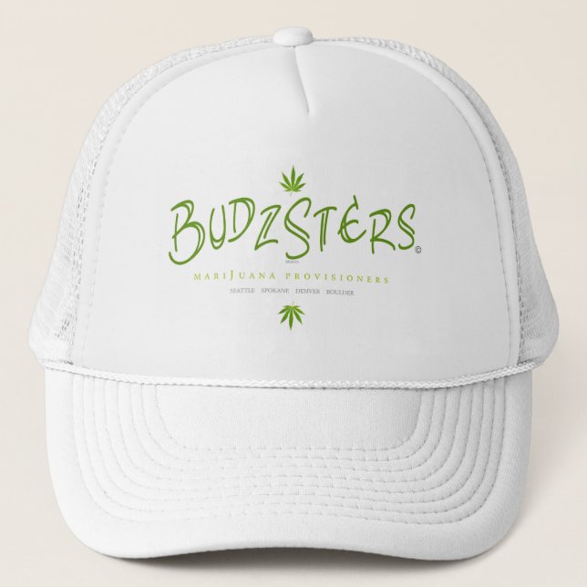 Budzsters-Logo Truckerkappe (Vorderseite)