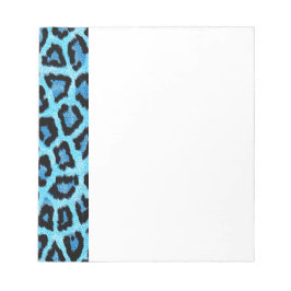 Bue Trendy Leopard Pattern Notizblock