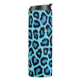 Bue Trendy Leopard Pattern Thermosbecher