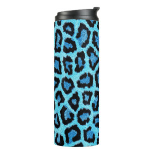 Bue Trendy Leopard Pattern Thermosbecher