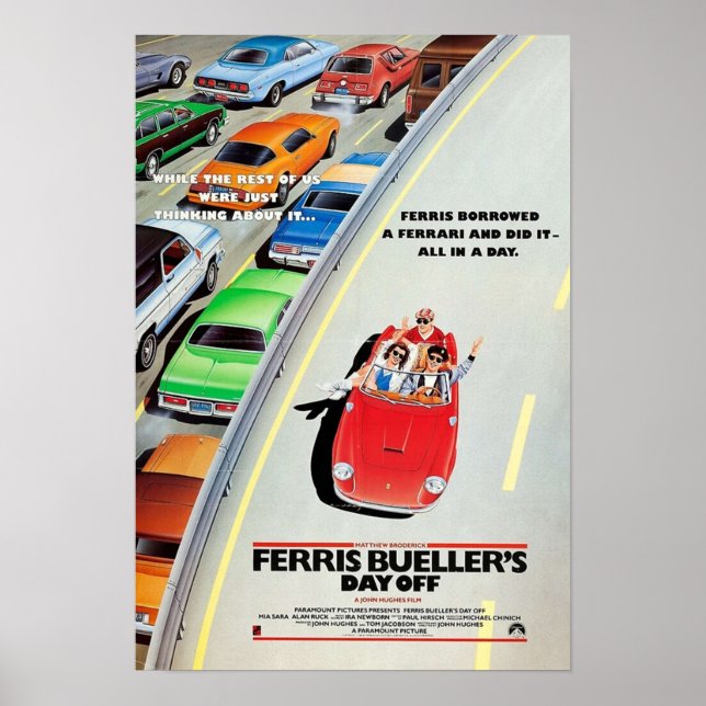 Buellers Ferris Poster (Vorne)