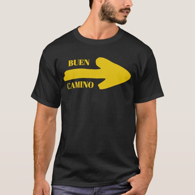 Buen camino Arrow T-Shirt (Vorderseite)
