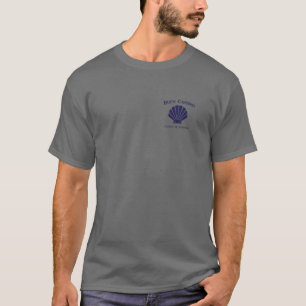 Buen Camino de Santiago Minimal mit Scallop Musche T-Shirt