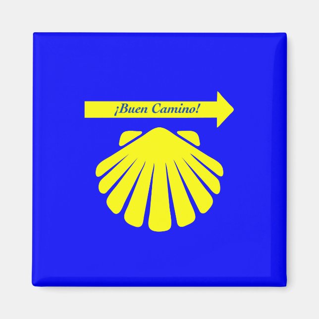 Buen Camino Kühlschrankmagnet Magnet (Vorne)