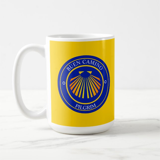 Buen Camino Pilgrims Kaffeetasse (Links)