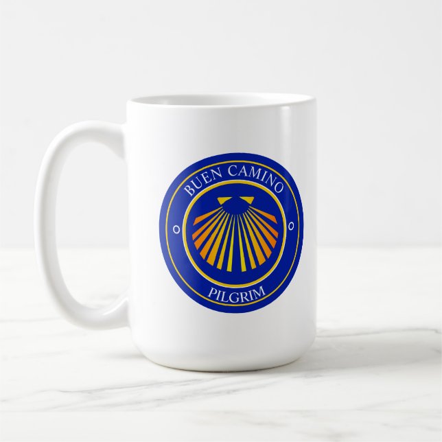 Buen Camino Pilgrims Kaffeetasse (Links)