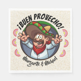 Buen Provecho Party Goods Paper Serviette