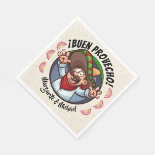 Buen Provecho Party Goods Paper Serviette