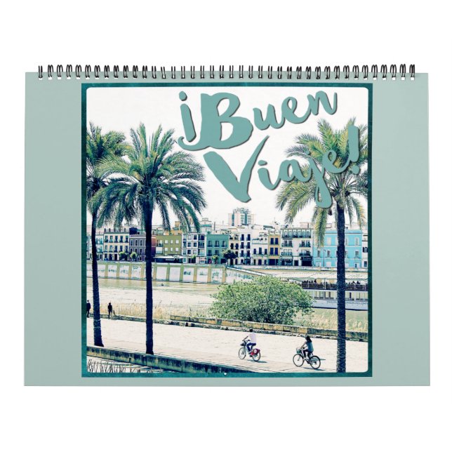 ¡Buen Viaje! Gute Reise Spanischer Kalender (Titelbild)