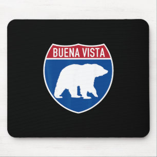 Buena Vista Colorado Bär Co Highway Interstate So Mousepad