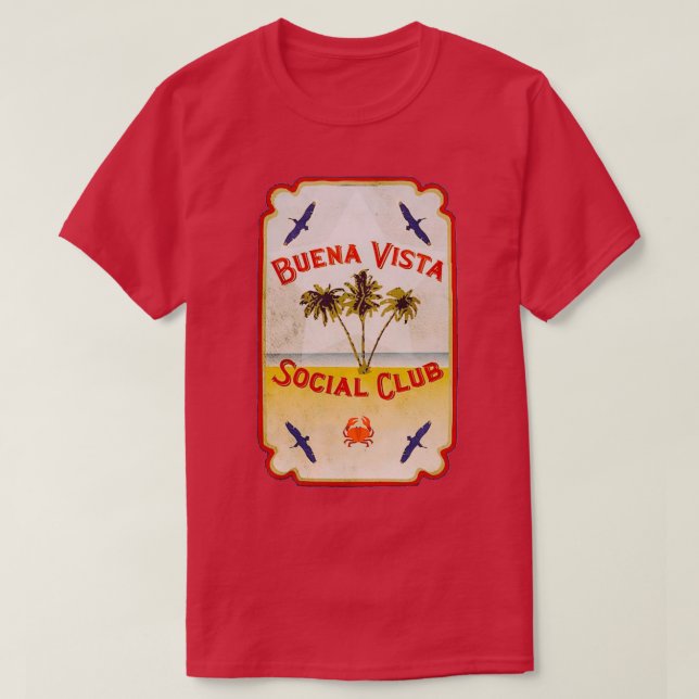 Buena Vista Social Club Beach T-Shirt (Design vorne)