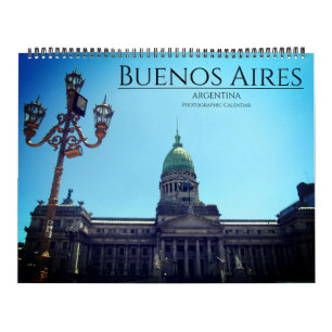 Buenos Aires 2027 groß Kalender
