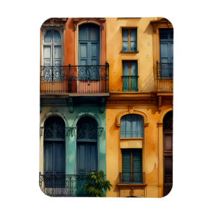 Buenos Aires Aquaremalkunst Magnet