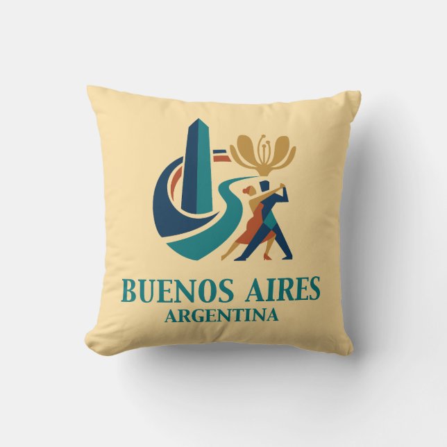 Buenos Aires Argentina Kissen (Vorderseite)
