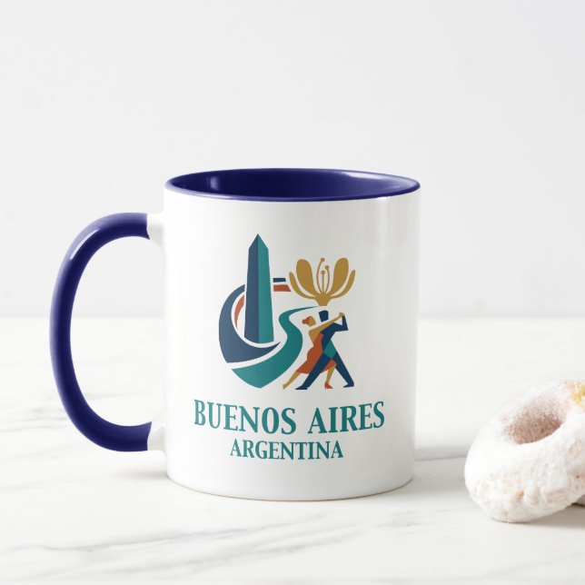 Buenos Aires Argentina Tasse (Mit Donut)