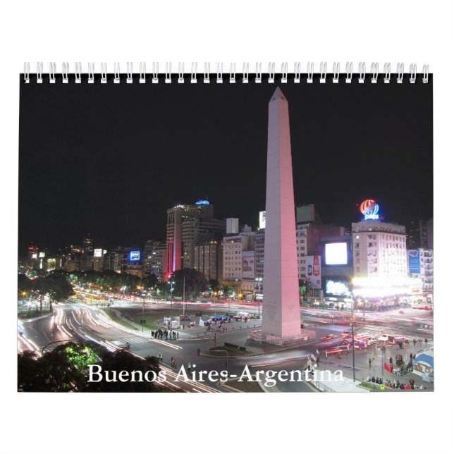 Buenos Aires-Argentinien-Kalender Kalender (Titelbild)