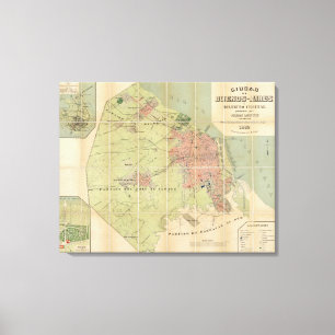 Buenos Aires Argentinien Leinwanddruck