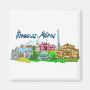 Buenos Aires - Argentinien Magnet