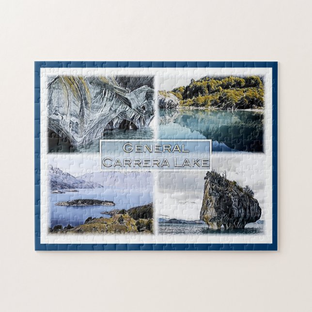 Buenos Aires - Argentinien - Mosaik - Puzzle (Horizontal)