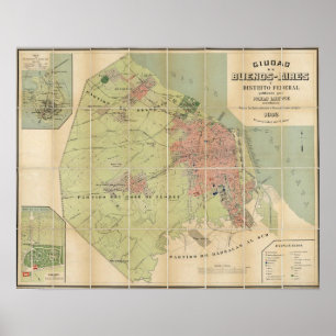 Buenos Aires Argentinien Poster