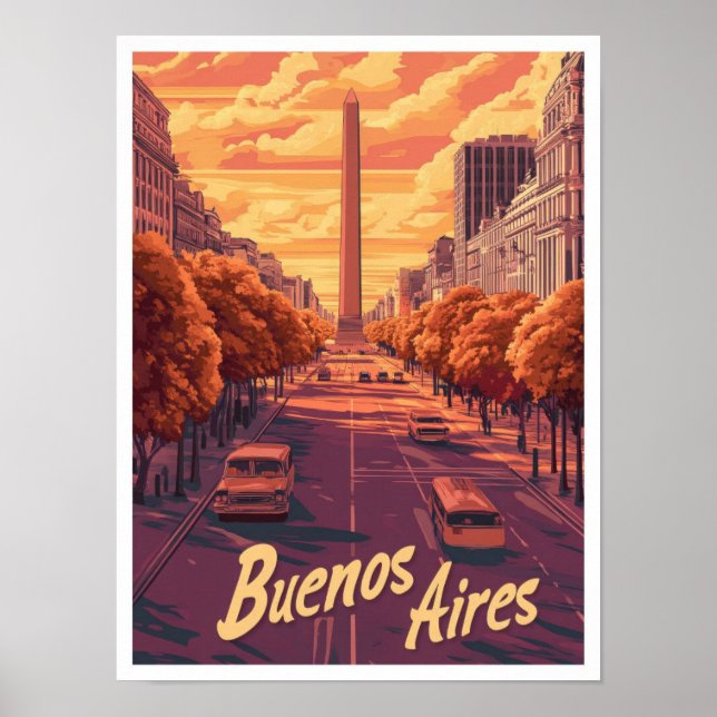 Buenos Aires Argentinien Poster (Vorne)