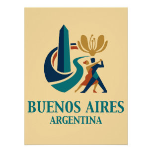 Buenos Aires Argentinien Poster