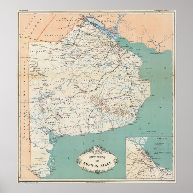 Buenos Aires, Argentinien Poster (Vorne)