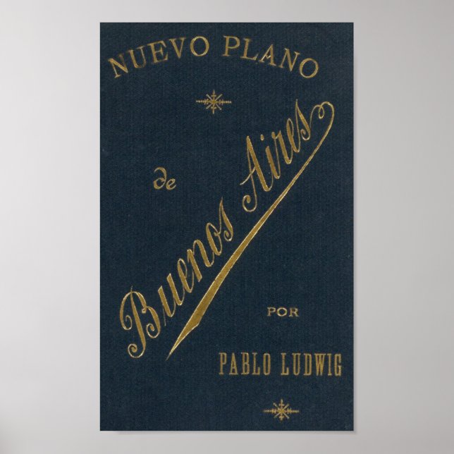 Buenos Aires Argentinien Poster (Vorne)