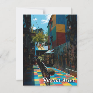 Buenos Aires Argentinien Reisefotografie Postkarte