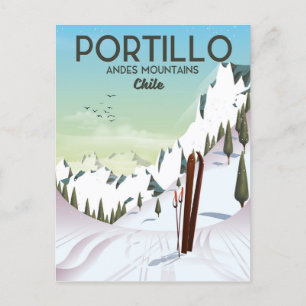 Buenos Aires, Argentinien Reiseplakat Postkarte