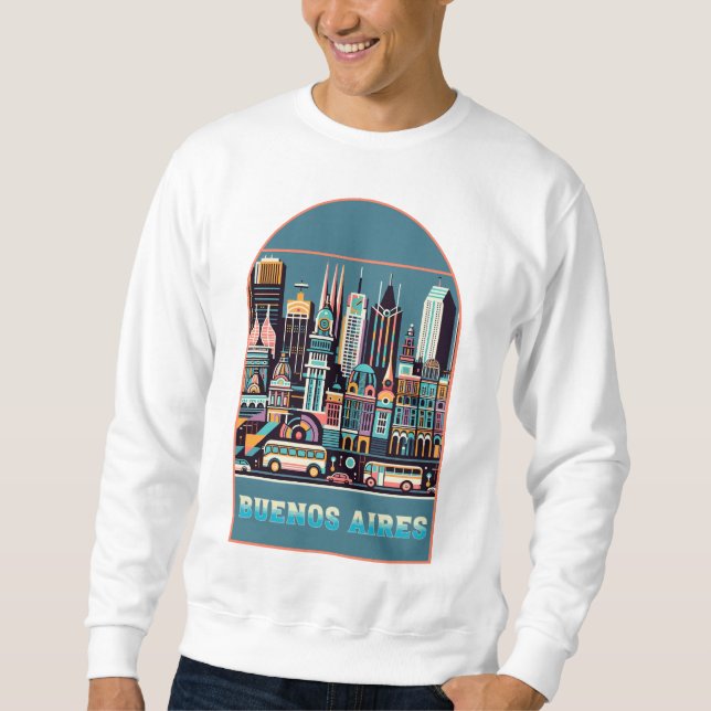 Buenos Aires Argentinien Sweatshirt (Vorderseite)