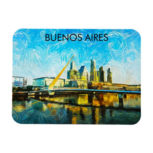 Buenos Aires Argentinien - Tyscape Magnet (Horizontal)