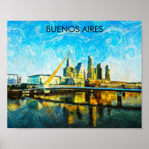 Buenos Aires Argentinien - Tyscape Poster