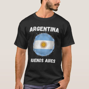 Buenos Aires Argentinien Vintager Sport Argentinis T-Shirt