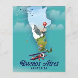 Buenos Aires, Argentiniens Reiseplakat